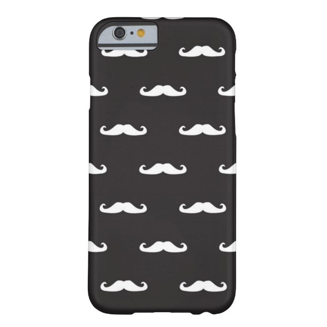 Mustache hipster patroon Case-Mate iPhone case (Achterkant)