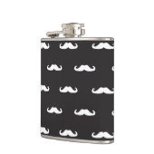 Mustache hipster patroon heupfles (Links)