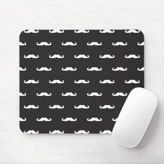 Mustache hipster patroon muismat (Met muis)