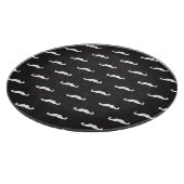 Mustache hipster patroon snijplank (Hoek)