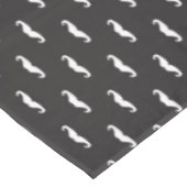 Mustache hipster patroon tafelkleed (Gekanteld)