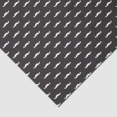 Mustache hipster patroon tissuepapier (Detail)