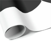 Mustache Hipster Retro Patroon Cadeaupapier (Rol Hoek)