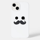 Mustache iPhone 14 telefoonhoesje Case-Mate iPhone Case (Achterkant)