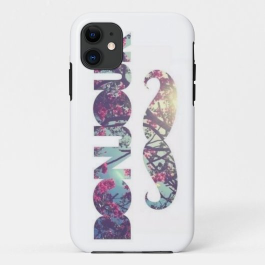 Mustache iPhone 5 hoesje (Achterkant)