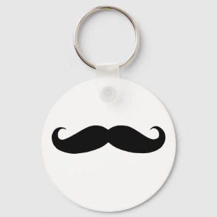 Mustache is grappig sleutelhanger