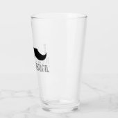 Mustache je een vraag glas (Links)