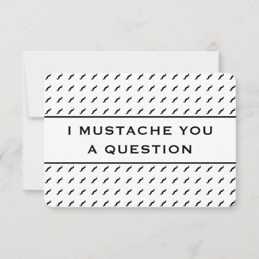 Mustache je een vraag-mod Stripe (Voorkant)