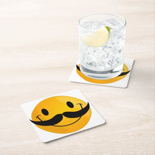 MUSTACHE KARTONNEN ONDERZETTERS (Insitu)