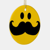 Mustache Keramisch Ornament (Rechts)