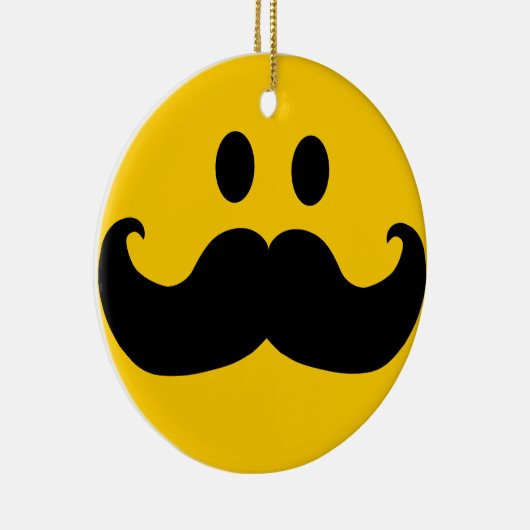 Mustache Keramisch Ornament (Rechts)