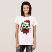 Mustache Kerstkerstman T-shirt (Voorkant volledig)
