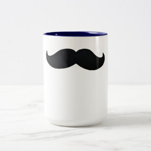 Mustache koffie mok Grappig beste zwarte snor