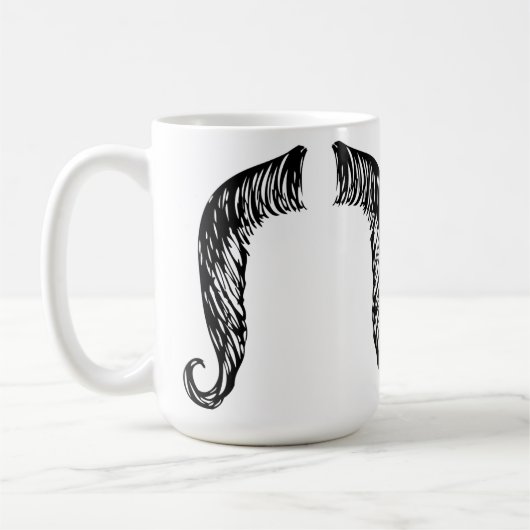 Mustache Koffiemok (Links)