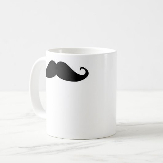 Mustache Koffiemok (Voorkant links)