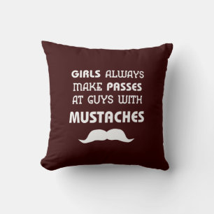 Mustache Kussen