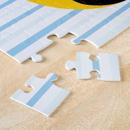 Mustache Legpuzzel (Zijkant)