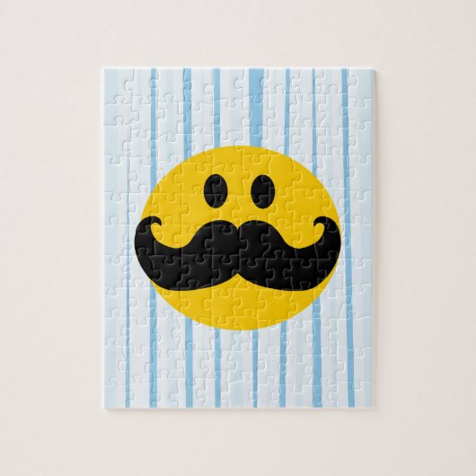 Mustache Legpuzzel (Verticaal)