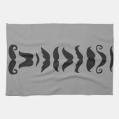 Mustache Line Up Theedoek (Horizontaal)