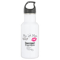 Mustache & Lips Mr. en mevrouw Jubileum