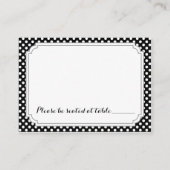 Mustache & Lips Plaats Kaarten Plaatskaartje (Achterkant)