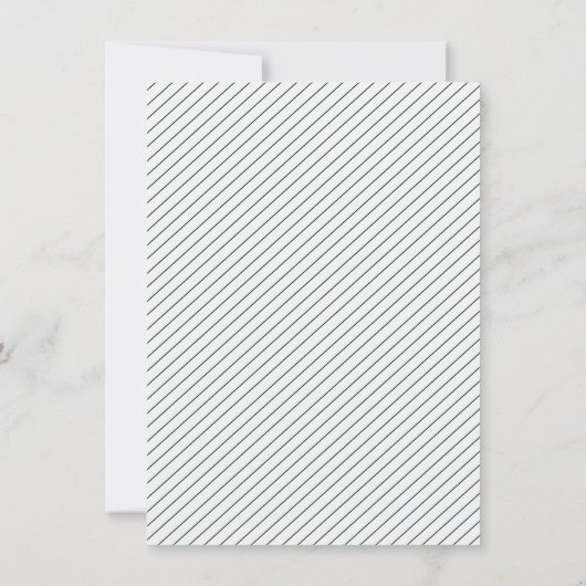 Mustache Little Gentleman Baby shower Invitation Kaart (Achterkant)