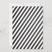 Mustache Love Chalkboard Gay Wedding Kaart (Achterkant)