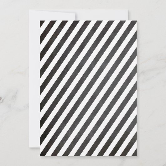 Mustache Love  Chalkboard Gay Wedding Kaart (Achterkant)