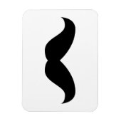 Mustache Magneet (Verticaal)