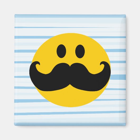 Mustache Magneet (Voorkant)