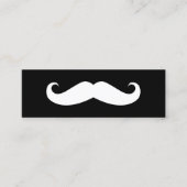 Mustache Mini Visitekaartje (Voorkant)