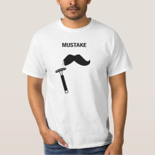 Mustache Mistache DE Safety Razor - Light T-shirt