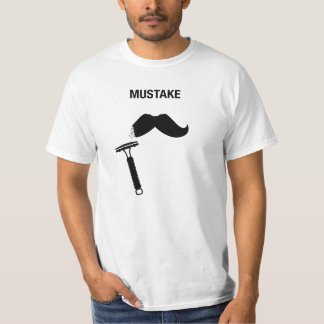Mustache Mistache DE Safety Razor - Light T-shirt