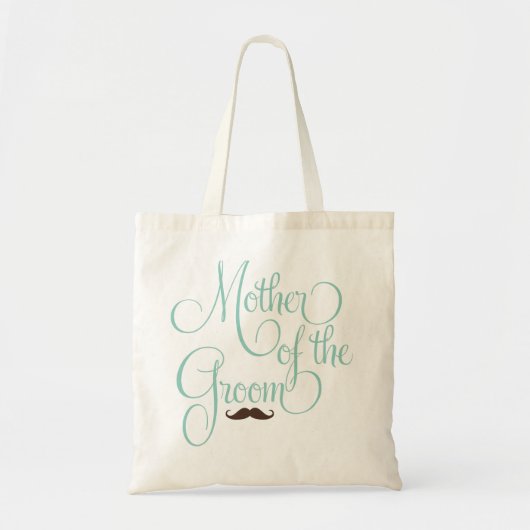 Mustache - Moeder van de bruidegom Tote Bag (Voorkant)