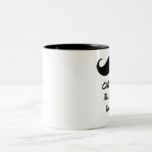 Mustache (Moet dash) omdat ik latte loop. Mok (Center)