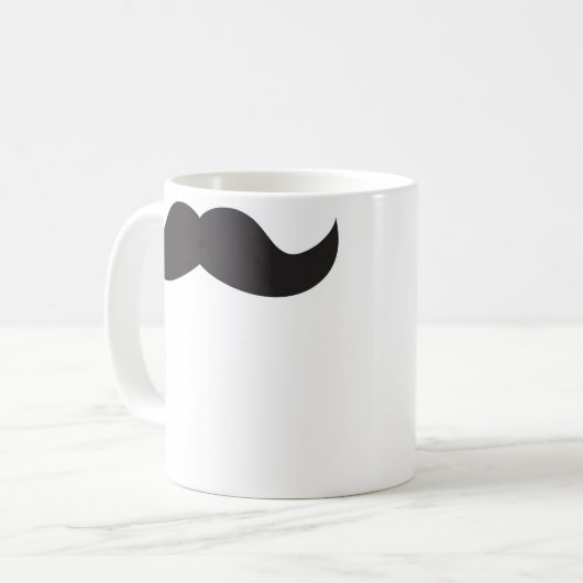 Mustache Mok (Voorkant links)