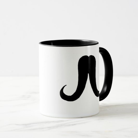 Mustache Mok (Voorkant rechts)