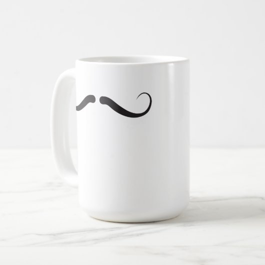 Mustache Mok (Voorkant links)