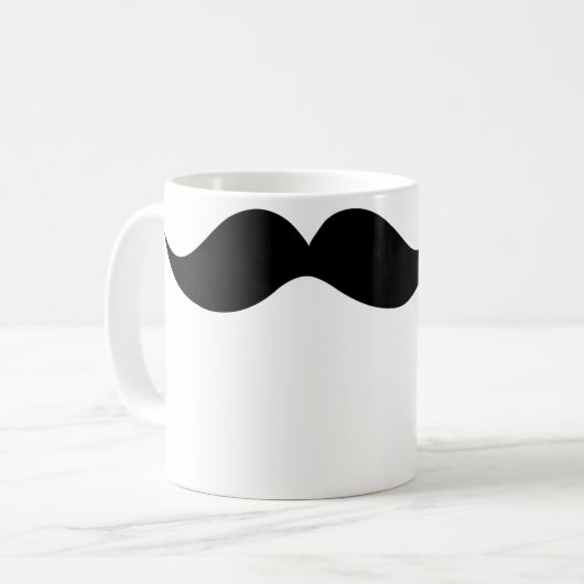 Mustache Mok (Voorkant links)