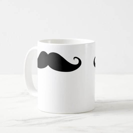 Mustache mok (Voorkant links)