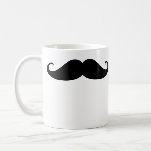 Mustache mok (Links)