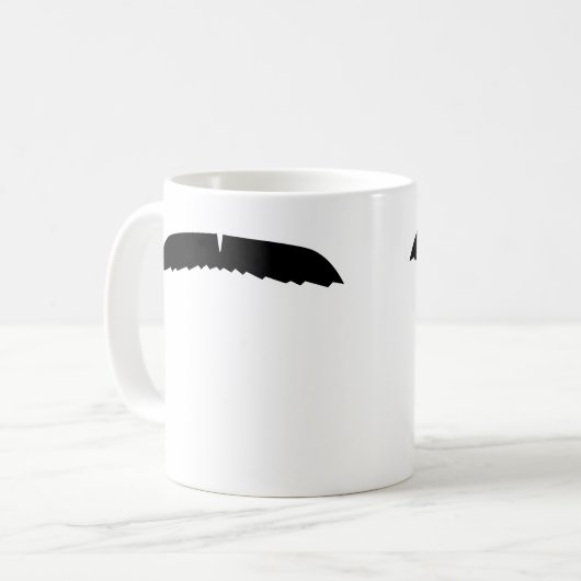 Mustache Mok (Voorkant links)