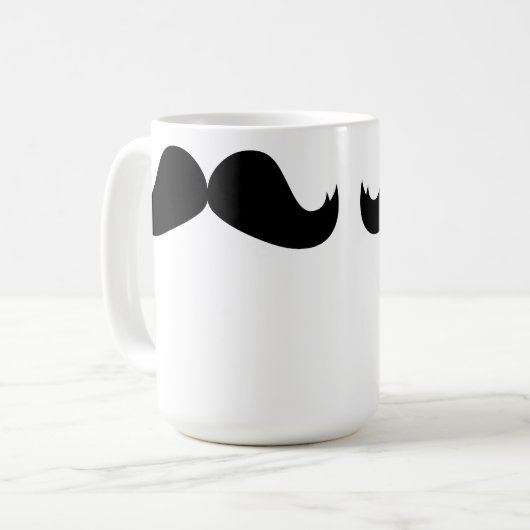 Mustache Mok (Voorkant links)