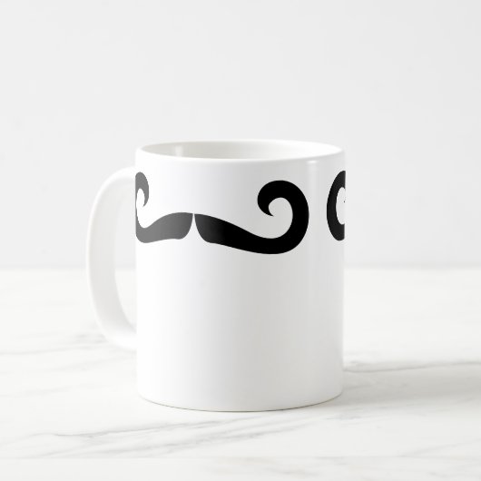 Mustache Mok (Voorkant links)