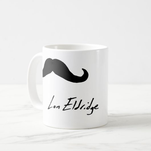 Mustache Mok (Voorkant links)