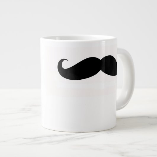 Mustache mok koffie (Voorkant rechts)