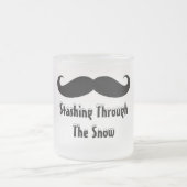 Mustache Mok! Matglas Koffiemok (Center)
