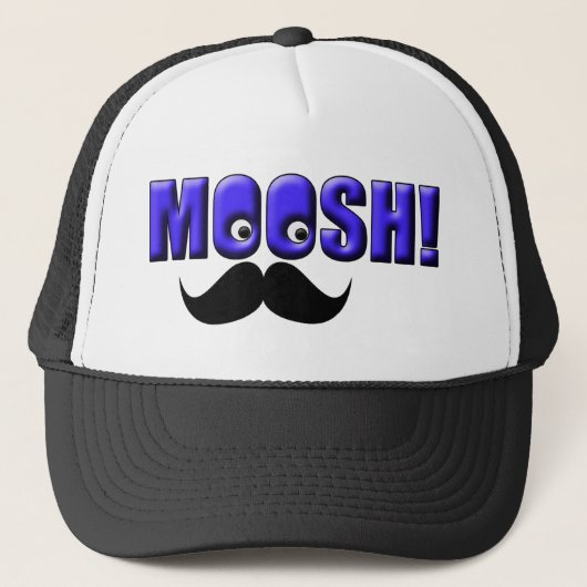 Mustache Moosh. Trucker Pet (Voorkant)