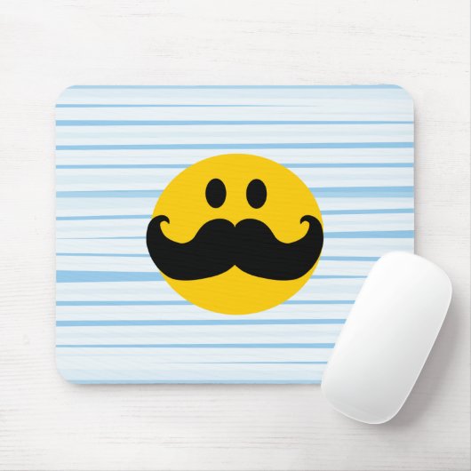Mustache Muismat (Met muis)