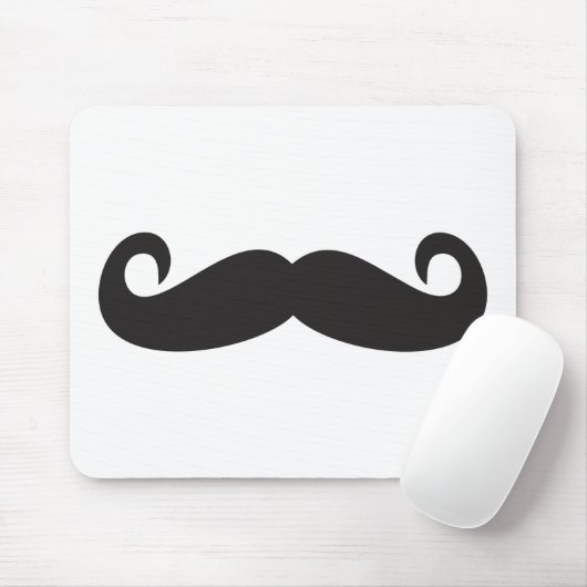 Mustache Muismat (Met muis)